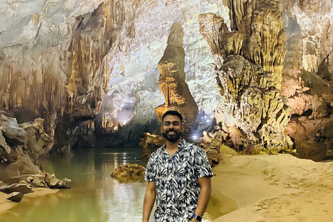 Phong Nha Cave & Paradise Cave: Guided Tour Boat & Explore Group Tour with Drop-Off in Hue