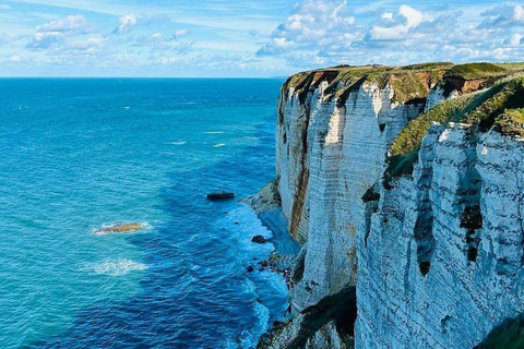 Private Tour Paris: Étretat Cliffs & Monet’s Gardens + Gift Premium Minivan (Up to 6 Guests)