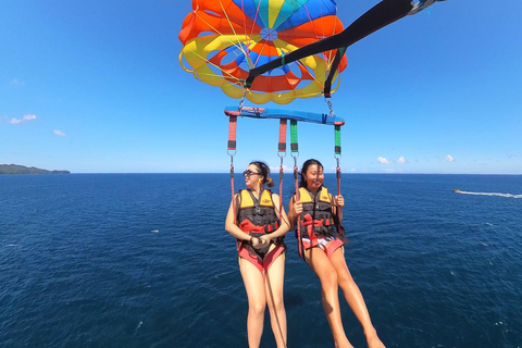 Boracay Parasailing Experience with Crystal Kayak Photo Op