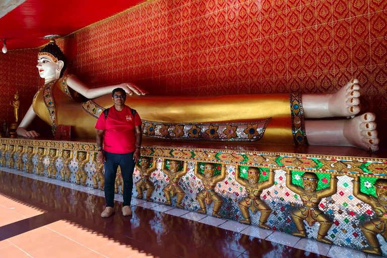 Biggest Ganesh, Pink Ganesha, Wat Paknam Cultural Day Tour Private Tour with Guide