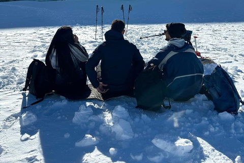 Ushuaia: Laguna and Glacier Ojo del Albino with Mini Hike