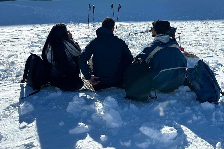 Ushuaia: Laguna and Glacier Ojo del Albino with Mini Hike