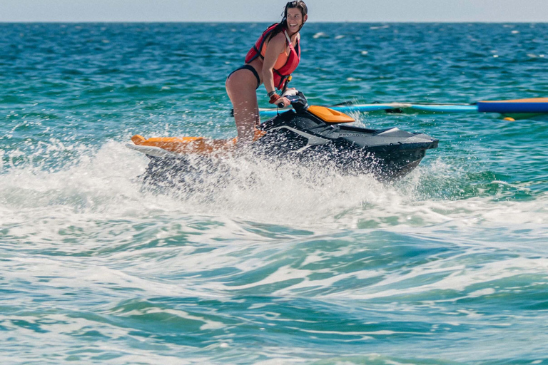 Jetski avontuur Zanzibar :Plezier op het strand van Kendwa/NungwiJetski avontuur in Zanzibar :Plezier in Kendwa/Nungwi