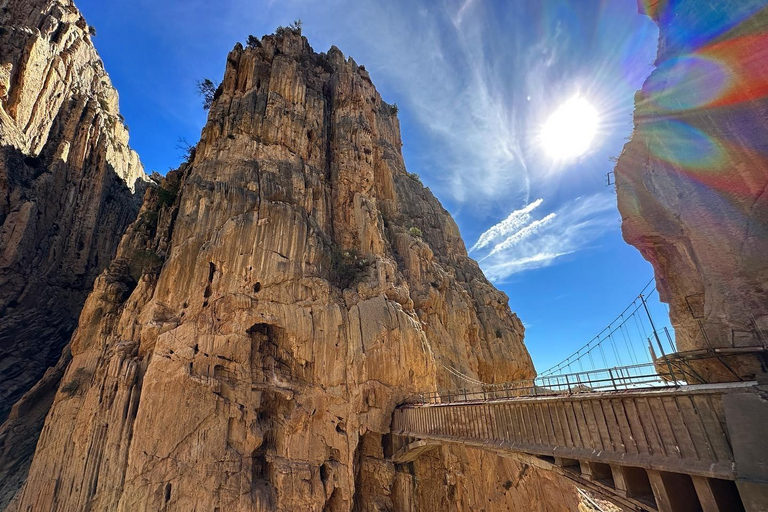 Caminito del Rey from Málaga, small group up to 7 people