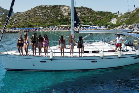Rhodes: Sailing Adventure with Lunch and Snorkeling