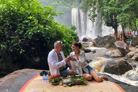 2-Day Angkor Wat, Banteay Srei, Kulen Mountain & Beng Mealea Private tour
