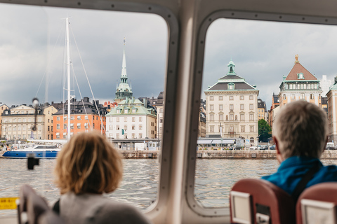 Stockholm : croisière sous les ponts