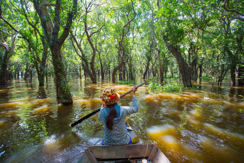 Kompong Phluk Ganztägige Abenteuertour