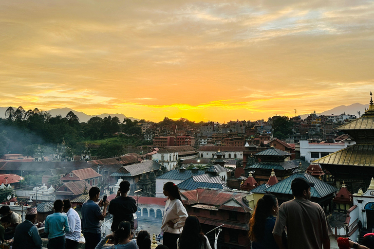 Kathmandu: Golden Hour at Pashupatinath Temple