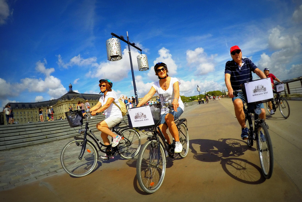 Bordéus: Essenciais 3 horas de bicicleta