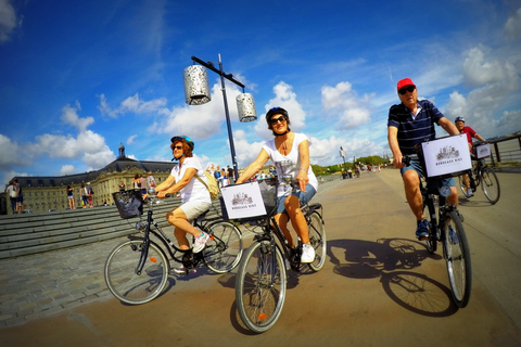 Burdeos: lo esencial 3 horas en biciTour en bicicleta en inglés