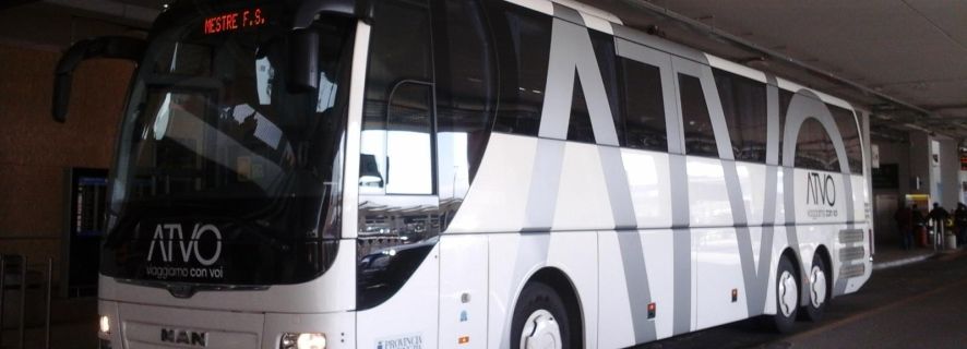 Autobús exprés entre Aeropuerto Marco Polo y Estación Mestre