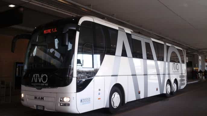 transfert entre l’aéroport vce et la gare de mestre en bus
