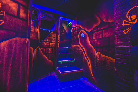 لوفين: تجربة ليزر تاغ المثالية - 3 ألعاب + مشروب