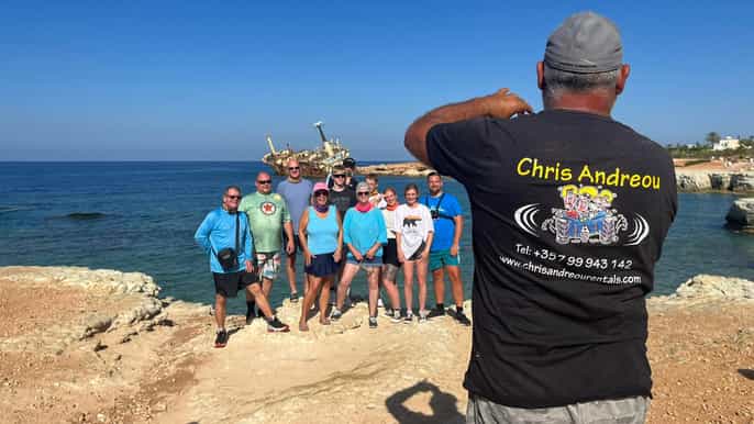 Paphos: buggyrit naar Adonis Falls en Lara Bay/Turtle Bay