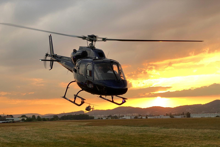Santorini Shared Helicopter Flight on Bell 206