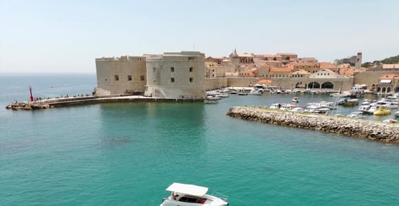 Dubrovnik: Glass Boat Sightseeting/Sunset Tour Old Town