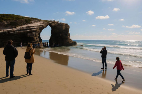 Santiago: tour di 4 giorni a Finisterre, Rías Baixas e Cattedrali
