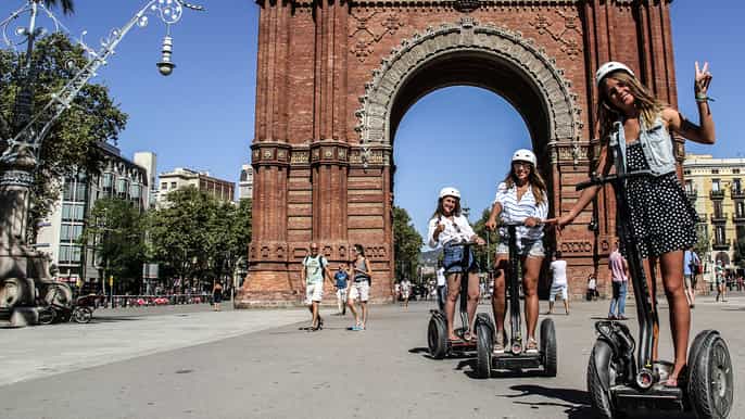 barcelona 3hour segway tour