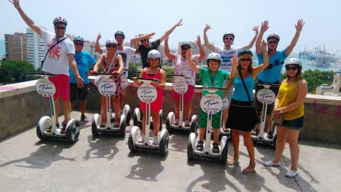 malaga city tour by ninebot segway
