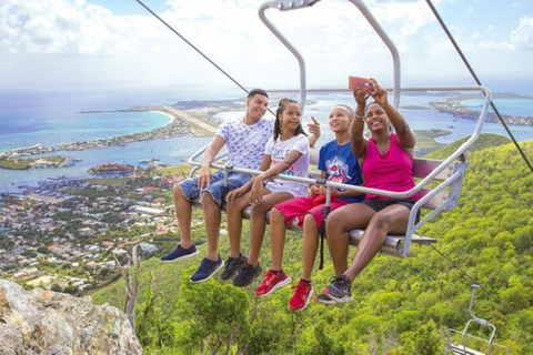 St Maarten: Aventura Sky Explorer com vistas 360