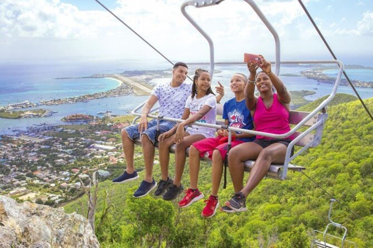 St Maarten : Sky Explorer avec vue à 360 degrés