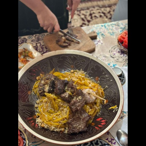 Visit Pilaf making in Samarkand in Samarkand