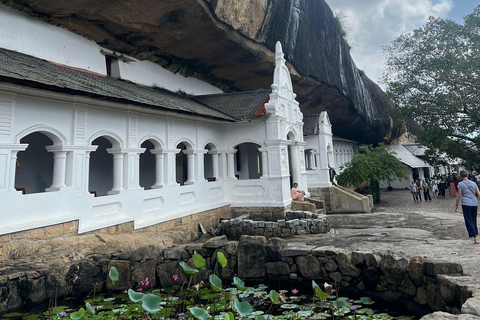 Sigiriya: Dambulla, Spice Garden & Sera Waterfall Tour