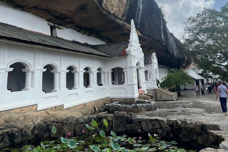 Sigiriya: Dambulla, Spice Garden & Sera Waterfall Tour