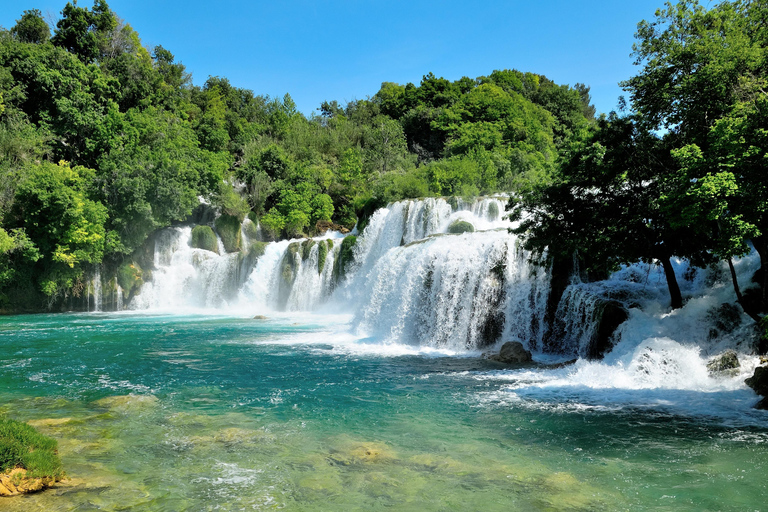 From Split: Krka Waterfalls Tour with Boat Ride & Swimming