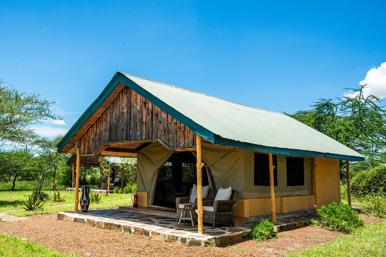 From Zanzibar: 2-Day Serengeti Park Safari Tour with Flights