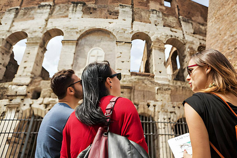 Roma: Coliseu, Fórum e Monte Palatino com guia de áudio gratuito