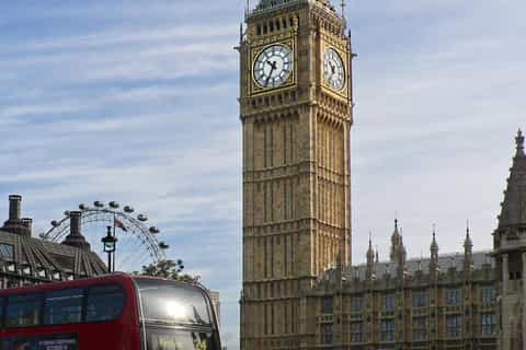 Panoramic London from Kensington to Westminster in Spanish