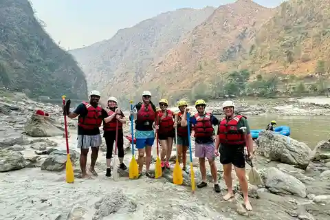 Rafting nel fiume Trisuli da Kathmandu con veicolo privato