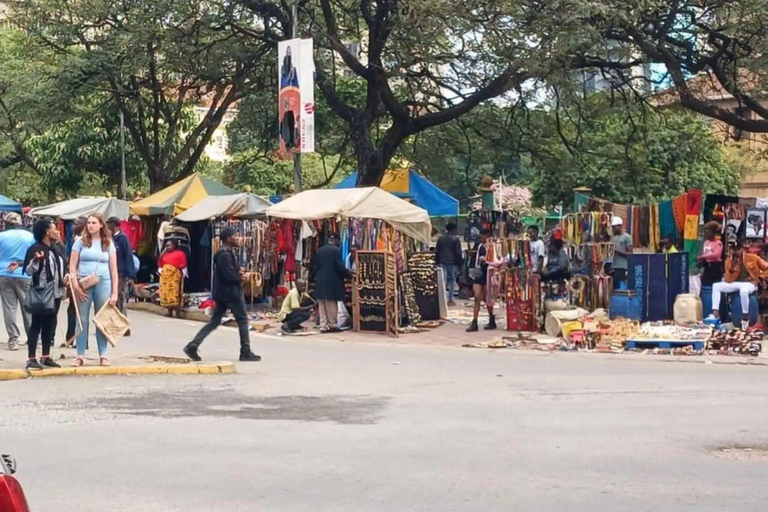 Nairobi: Walking Tour With Cultural Shopping