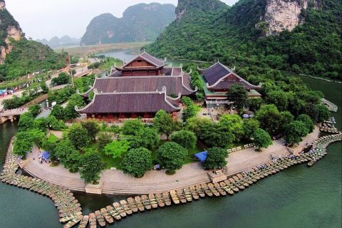 From Hanoi: Hoa Lu - Tam Coc - Mua Caves Full-Day Tour