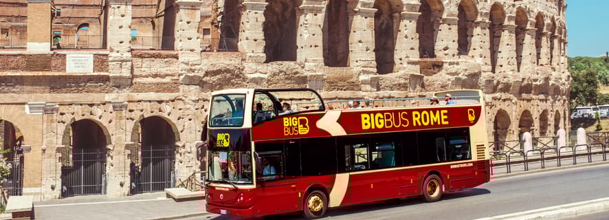 Roma: Circuito de Ônibus Turístico Hop-On Hop-Off