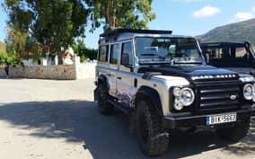 From Rethymno: Full-Day Land Rover Safari to Preveli