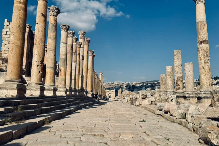 Depuis Amman : Excursion d&#039;une journée à Madaba, au Mont Nebo et à la Mer Morte