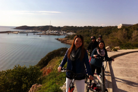 Excursion à vélo sur la Riviera Trikke d'Athènes et au lac VouliagmeniExcursion à vélo sur la Riviera d'Athènes et lac Vouliagmeni