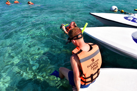 Cancun: Jungle Tour Adventure with Speedboat and Snorkeling Jungle Tour for 1