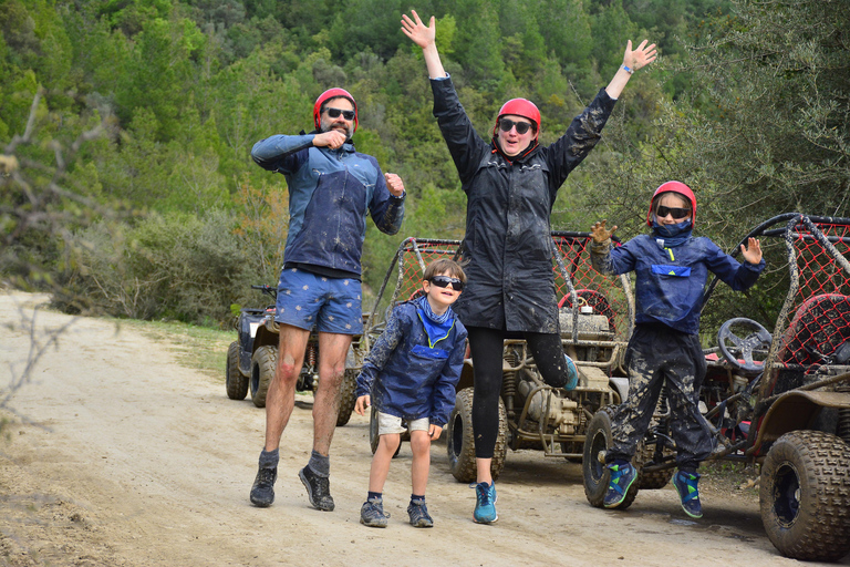 Antalya: Professional Quad & Buggy Safari with Zipline 2-person Buggy Safari + Zipline