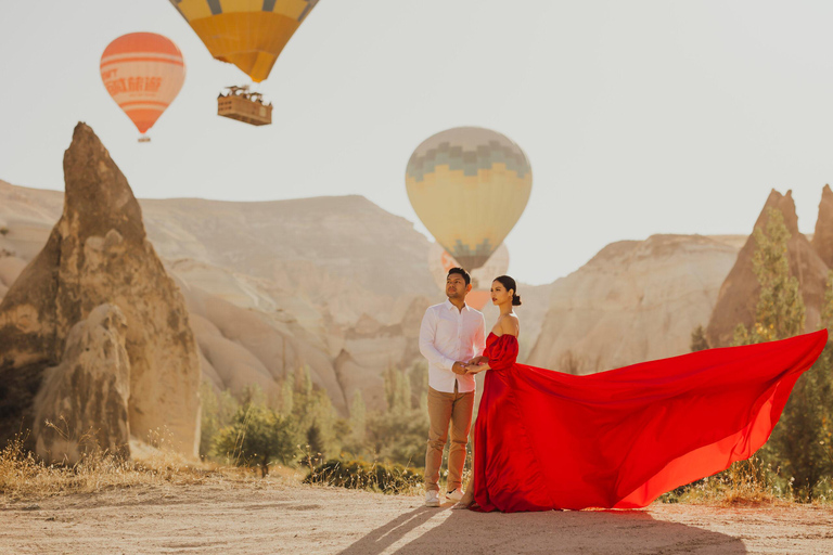 Cappadocia Flying Dress Photo Shoot