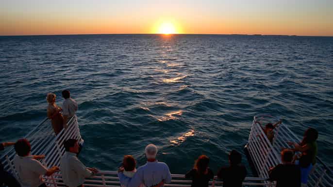 key west glassbottom boat sunset cruise and reef tour