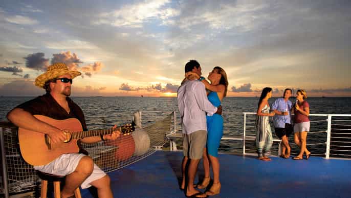 key west sunset party cruise by catamaran