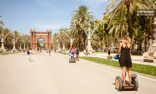 barcelona 2hour private segway sightseeing tour