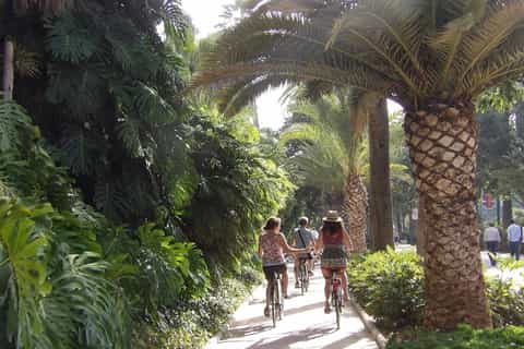 Málaga City Highlights 3-Hour Bike Tour