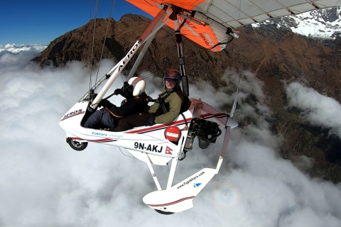 Z Pokhary: 60 minut lotu ultralekkim samolotem