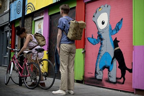 London Street Art en The East End Guided Walking TourLondon East End - Street Art privéwandeling in het Engels