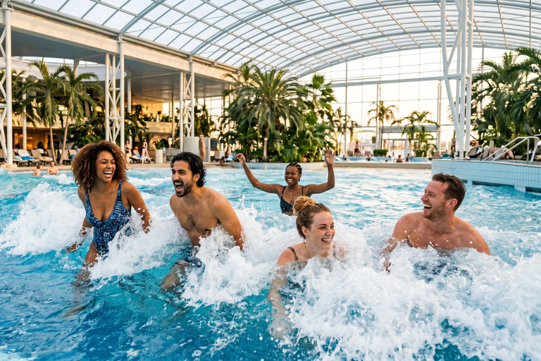 Bucharest: Therme Access & Transfer – Palm, Galaxy, Elysium Therme - Palm + Galaxy with Skip-the-Round ticket 3 HOURS